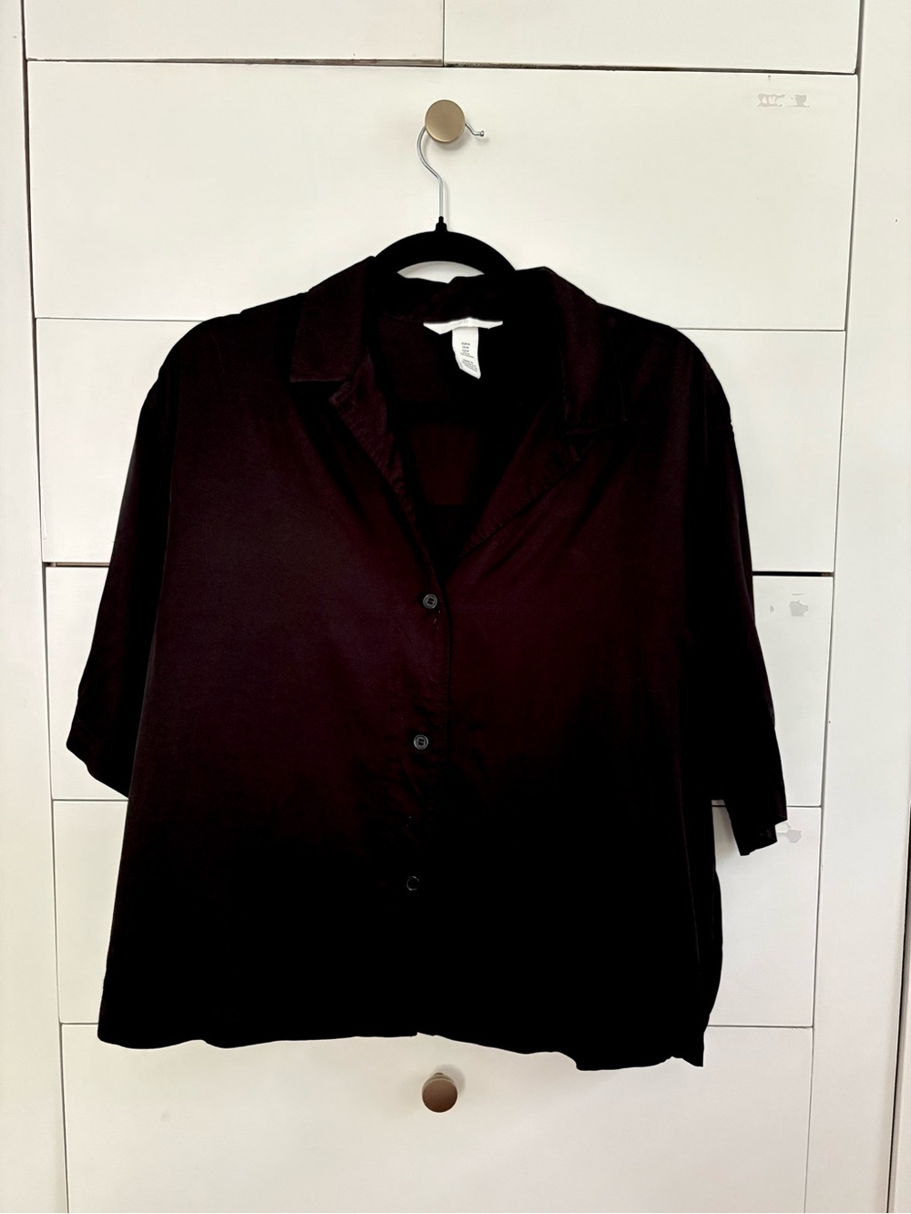H&M Women’s Button-Up Shirt in Black